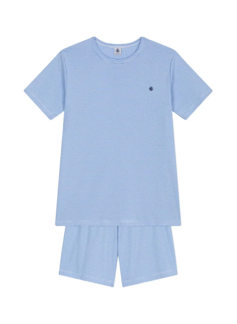 بيتي باتو Children's short stripy cotton pyjamas
